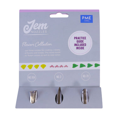Kit Bico de Confeitar Flores 3 un - PME